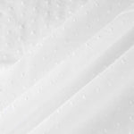 Tela Batista Plumeti Bordado Blanco - Ribes y Casals