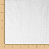 Tela Batista Plumeti Bordado Blanco - Ribes y Casals