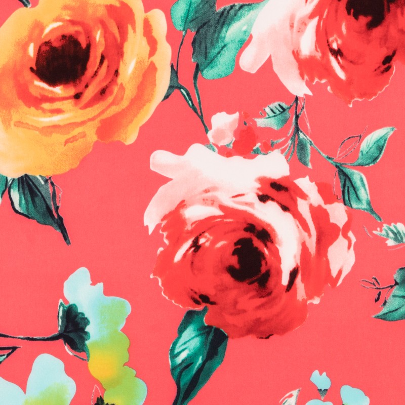 Tela Bielástica Andalucía Coral - Ribes y Casals