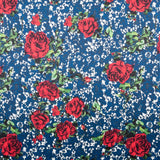 Tela Fama Encajes Azul - Ribes y Casals