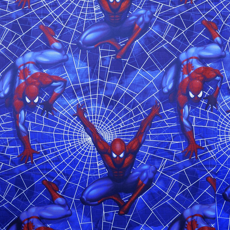 Tela Black Out Spiderman Azulón - Ribes y Casals