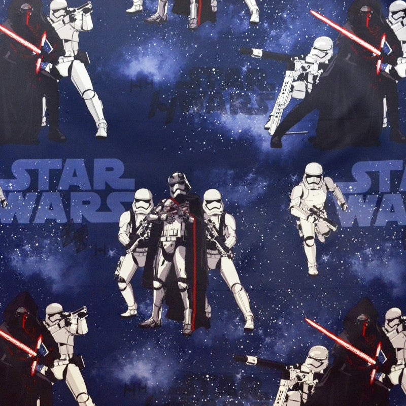 Tela Black Out Star Wars Marino - Ribes y Casals