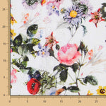 Tela Bordado Suizo Estampado Floral - Ribes y Casals