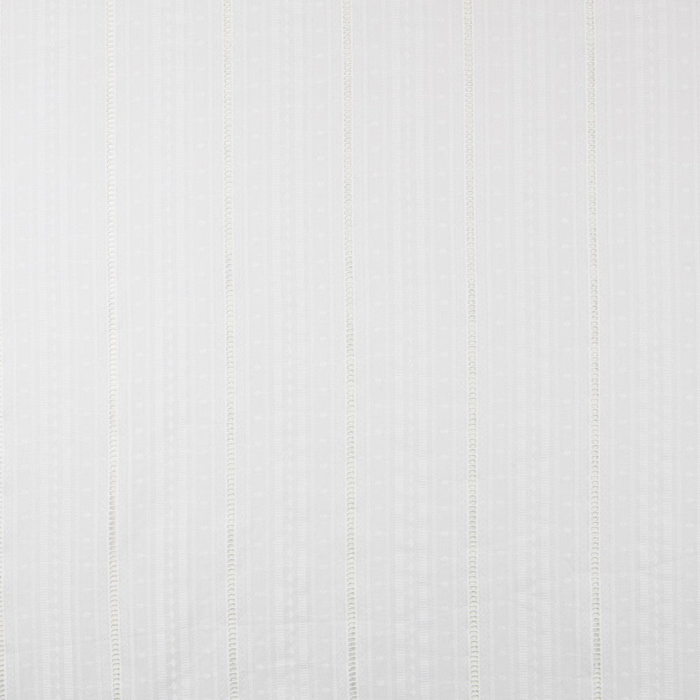 Tela Bordado Suizo Étnico Blanco Natural - Ribes y Casals