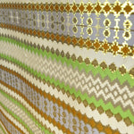 Tela Brocado Arabian Gris - Ribes y Casals