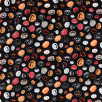 Tela Calabazas Halloween Negra - Ribes y Casals