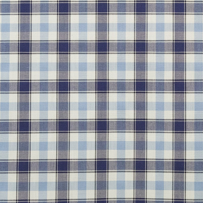 Tela Camisa Cuadros Celeste Bicolor - Ribes y Casals