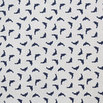 Tela Camisa Delfín Azul Marino - Ribes y Casals
