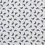 Tela Camisa Delfín Azul Marino - Ribes y Casals
