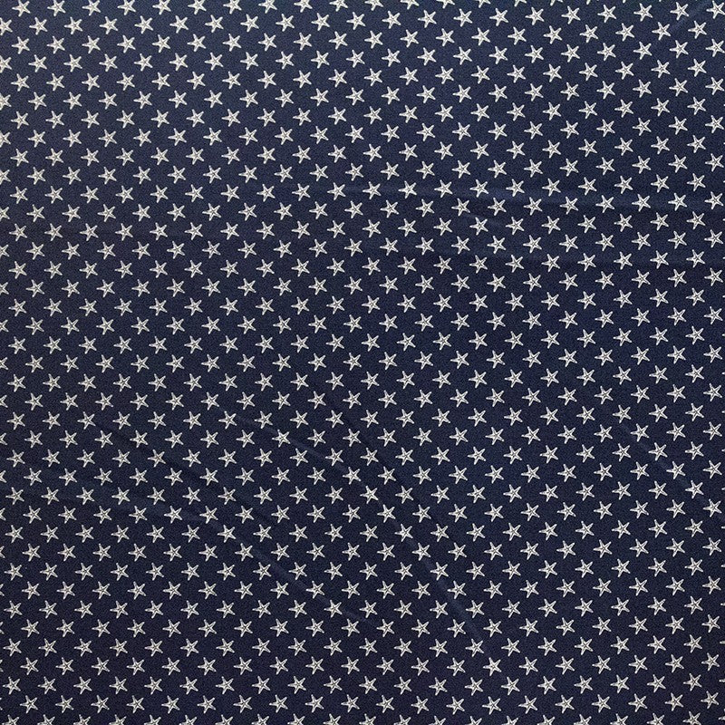 Tela Camisa Estrellas Blanca - Ribes y Casals