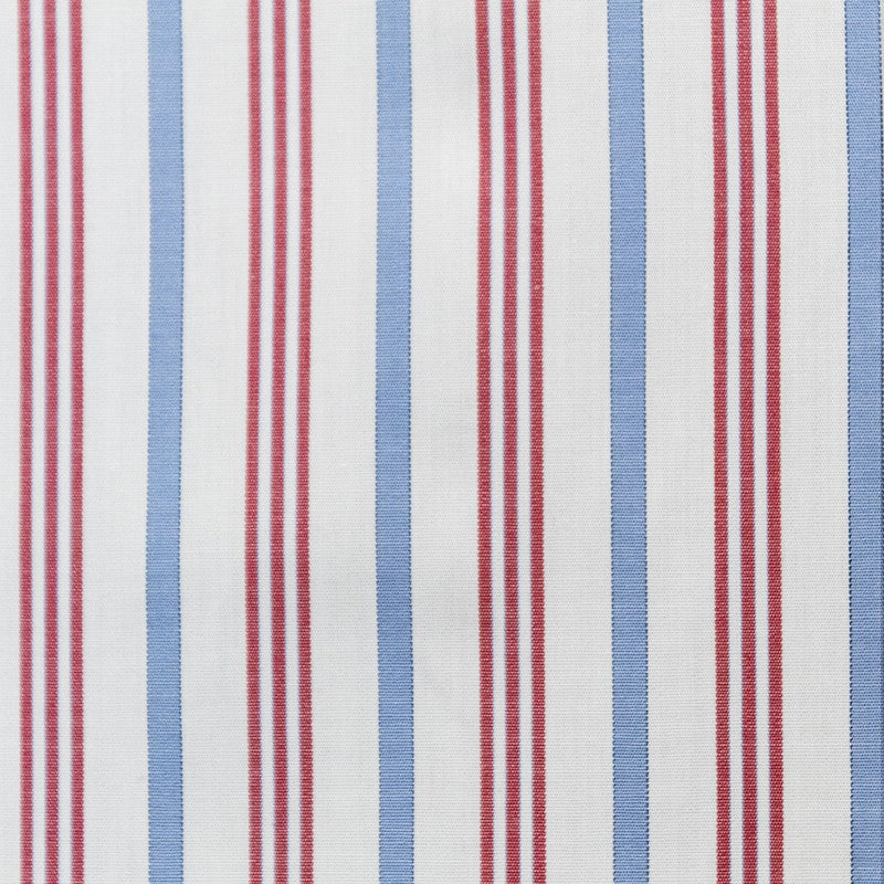 Tela Camisa Rayas Roja - Ribes y Casals
