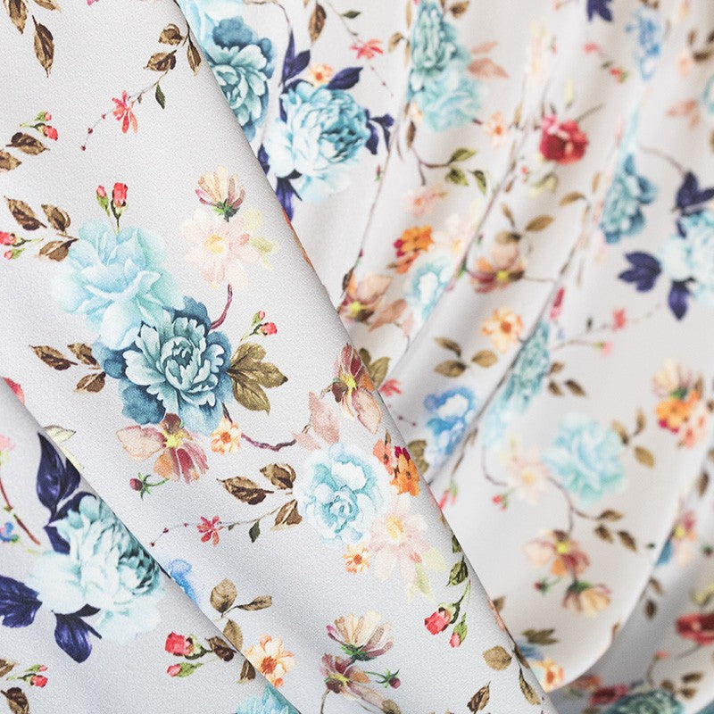 Tela Charmouse Bouquet Perla - Ribes y Casals