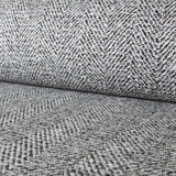 Tela Cheviot Espiga Negro - Ribes y Casals