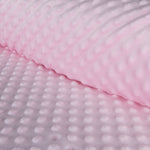 Tela Coralina Jacquard Rosa Bebé - Ribes y Casals