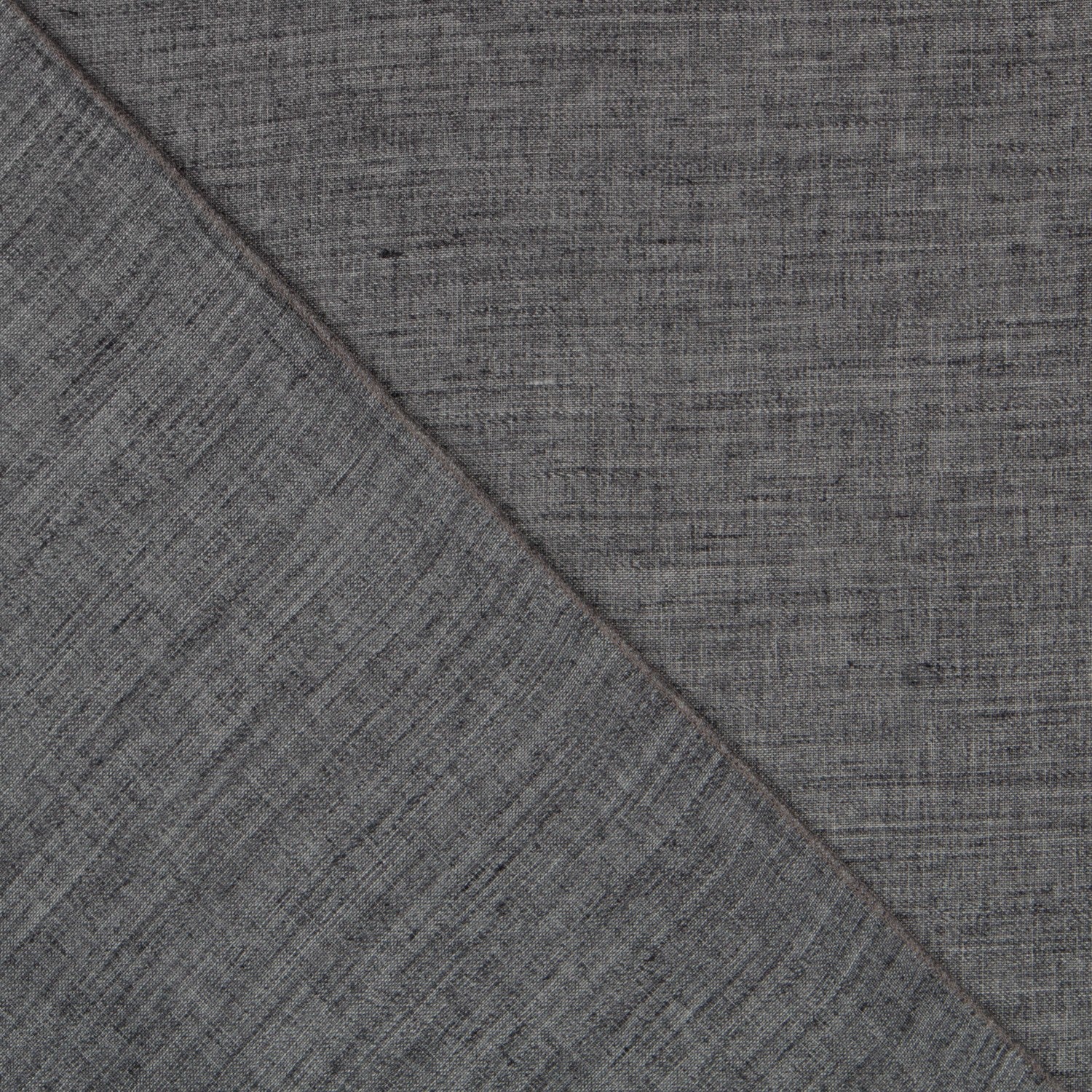 Tela Cortina Lino Plomo Negro - Ribes y Casals