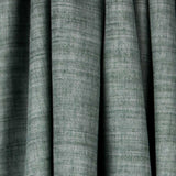 Tela Cortina Lino Plomo Verde - Ribes y Casals