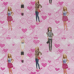 Tela Cortinas Barbie Rosa - Ribes y Casals