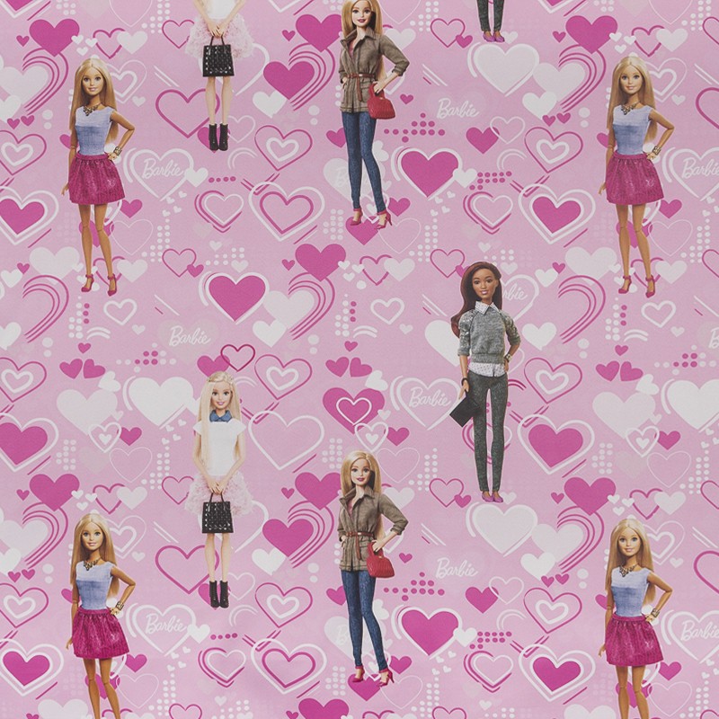 Tela Cortinas Barbie Rosa - Ribes y Casals