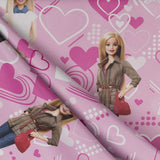 Tela Cortinas Barbie Rosa - Ribes y Casals