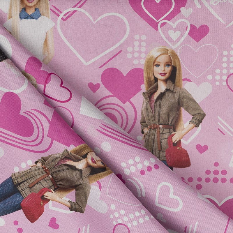 Tela Cortinas Barbie Rosa - Ribes y Casals