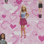 Tela Cortinas Barbie Rosa - Ribes y Casals