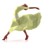 Tela Crepe Amarillo Pálido - Ribes y Casals