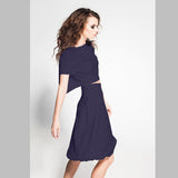 Tela Crepe Azul Marino - Ribes y Casals