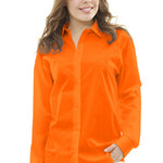 Tela Crepe China Naranja - Ribes y Casals