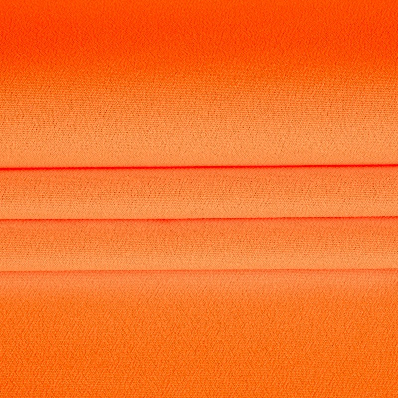 Tela Crepe China Naranja - Ribes y Casals