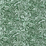 Tela Crepe Estampada Cachemir Degradé Verde - Ribes y Casals