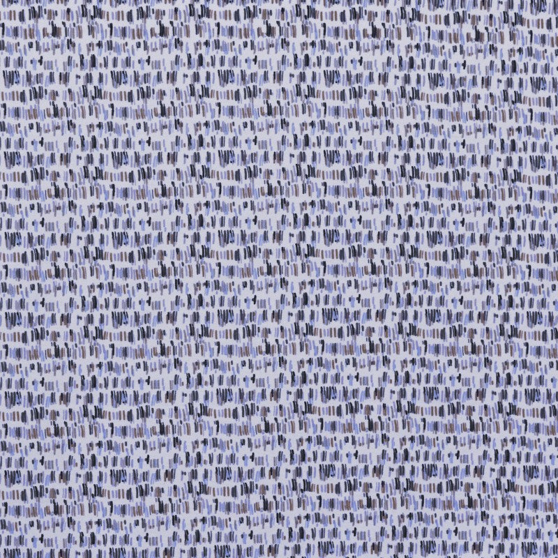 Tela Crepe Estampada Comillas Gris - Ribes y Casals