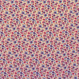 Tela Crepe Estampada Flor Pequeña Oriental Melocotón - Ribes y Casals