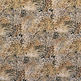 Tela Crepe Estampada Leopardo Camel - Ribes y Casals