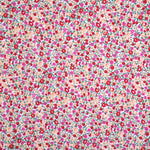 Tela Crepe Estampada  Liberty Flor Roja - Ribes y Casals