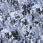 Tela Crepe Estampada Marmol Gris - Ribes y Casals