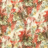 Tela Crepe Estampada Serpiente Amarilla - Ribes y Casals