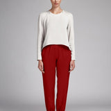 Tela Crepe Granate - Ribes y Casals