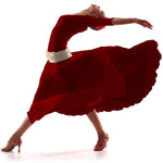 Tela Crepe Granate - Ribes y Casals