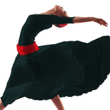 Tela Crepe Verde Botella - Ribes y Casals