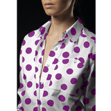 Tela Crepe Lunar Ciclamen 3,5 cm - Ribes y Casals