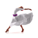 Tela Crepe Lunar Ciclamen 7 mm - Ribes y Casals