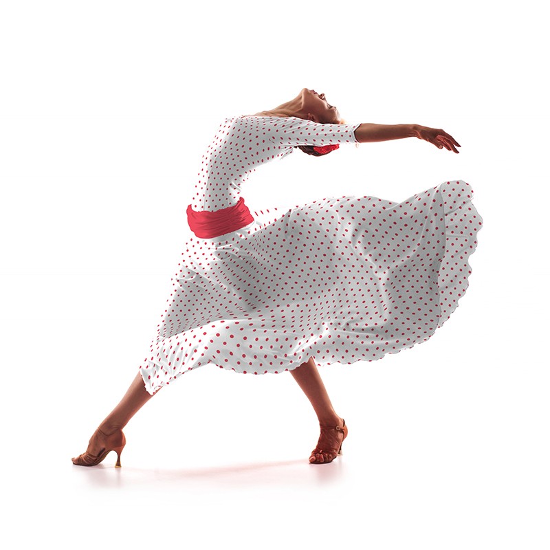 Tela Crepe Lunar Coral 7 mm - Ribes y Casals