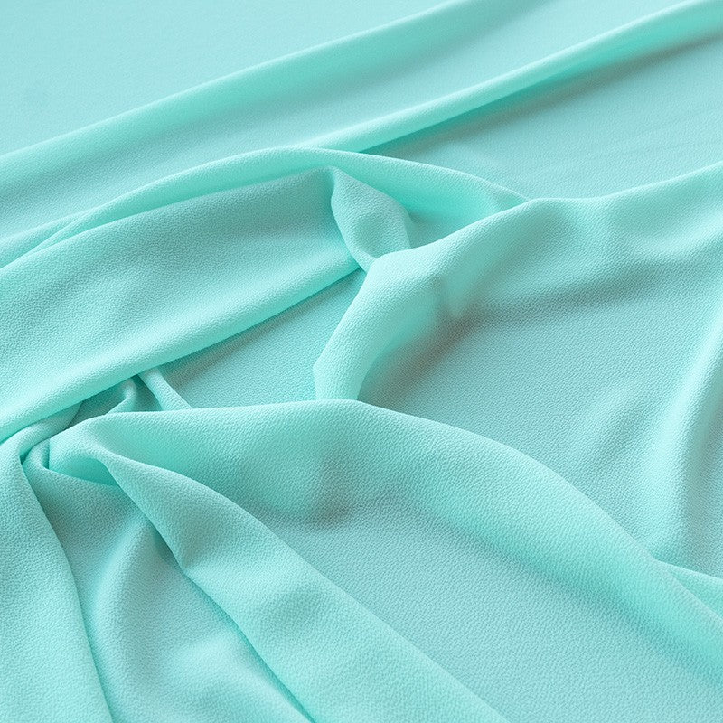 Tela Crepe Marrocain Aguamarina - Ribes y Casals