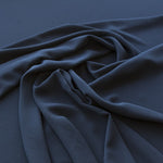 Tela Crepe Marrocain Azul Marino - Ribes y Casals