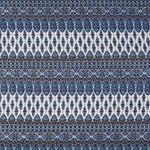 Tela Crepe Marrocain Mosaico Azul - Ribes y Casals