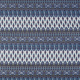 Tela Crepe Marrocain Mosaico Azul - Ribes y Casals