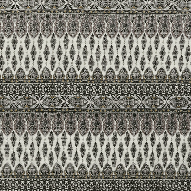 Tela Crepe Marrocain Mosaico Gris - Ribes y Casals