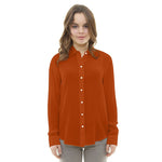 Tela Crepe Marrocain Naranja Fluor - Ribes y Casals