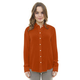 Tela Crepe Marrocain Naranja Fluor - Ribes y Casals