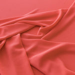 Tela Crepe Marrocain Naranja Fluor - Ribes y Casals